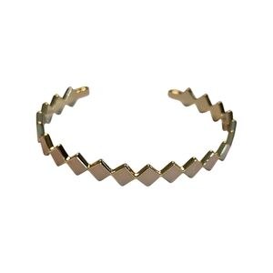 NWT -  18k Gold And Dark Peach Cuff Bracelet